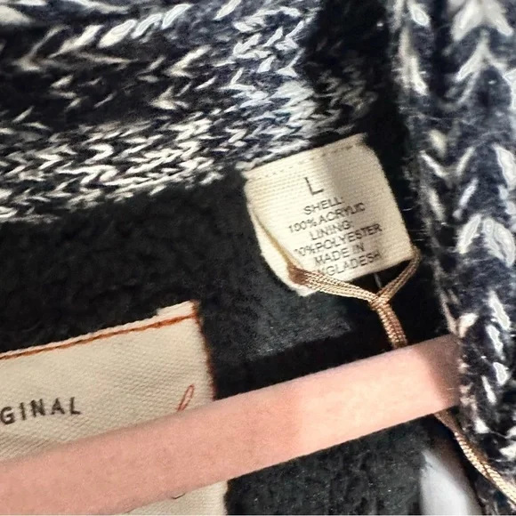 Weatherproof NWT HEAVY KNIT SHERPA LING SIZE Large